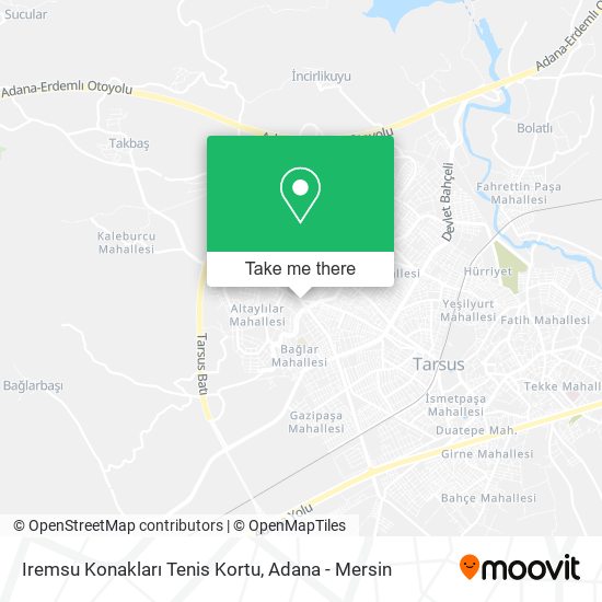 Iremsu Konakları Tenis Kortu map