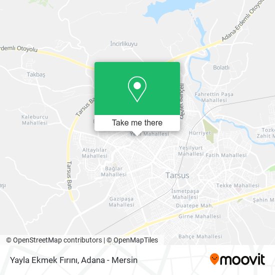 Yayla Ekmek Fırını map