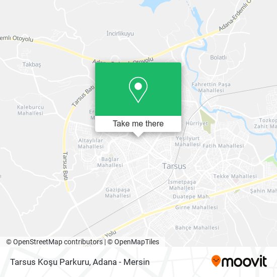 Tarsus Koşu Parkuru map