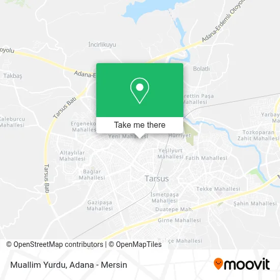 Muallim Yurdu map