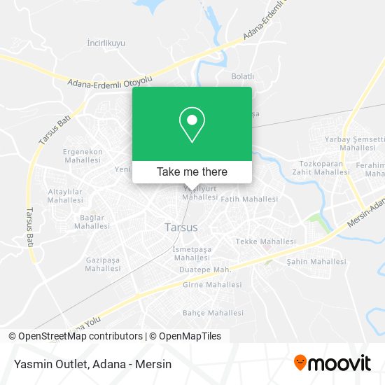 Yasmin Outlet map