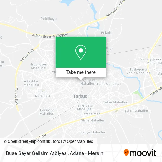 Buse Sayar Gelişim Atölyesi map