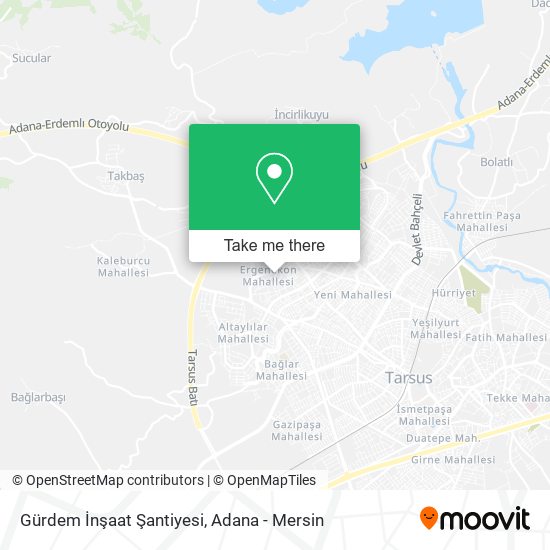 Gürdem İnşaat Şantiyesi map