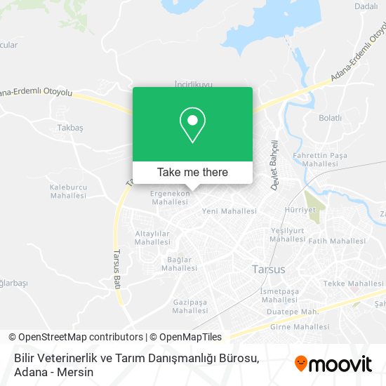 Bilir Veterinerlik ve Tarım Danışmanlığı Bürosu map