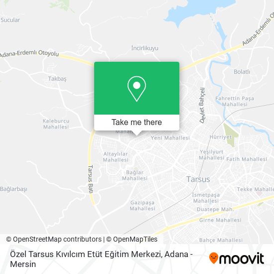 Özel Tarsus Kıvılcım Etüt Eğitim Merkezi map