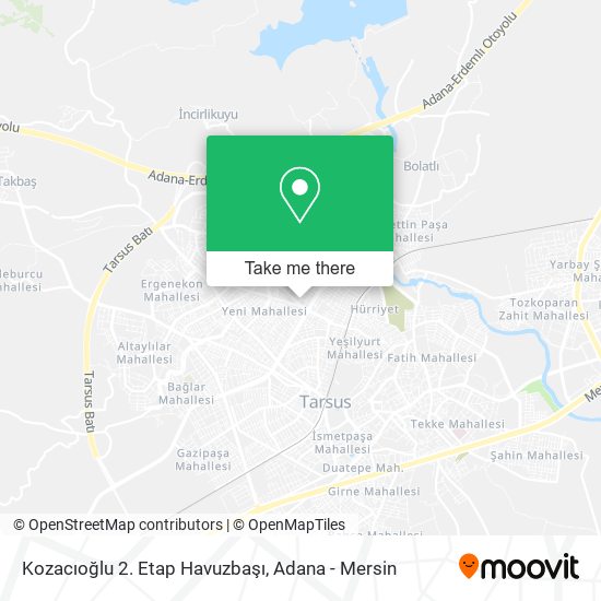 Kozacıoğlu 2. Etap Havuzbaşı map