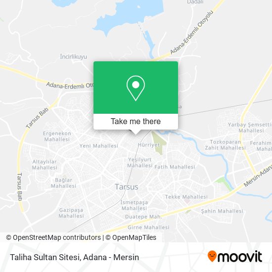 Taliha Sultan Sitesi map