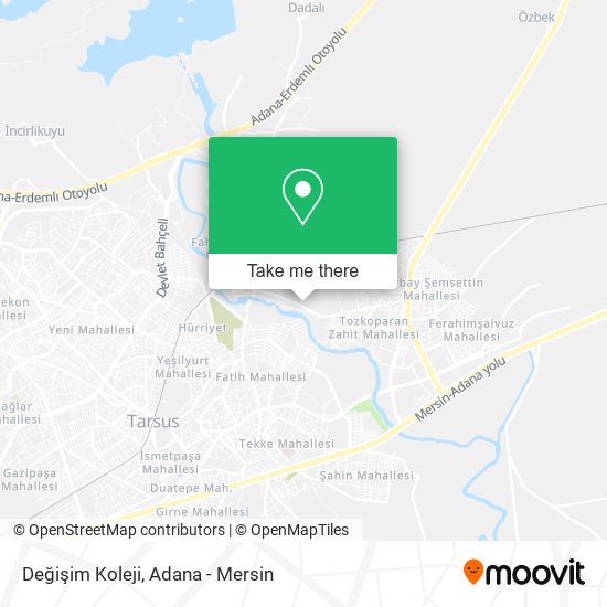 Değişim Koleji map