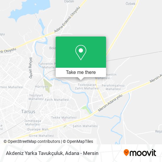 Akdeniz Yarka Tavukçuluk map