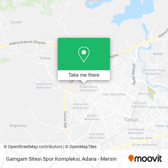 Gamgam Sitesi Spor Kompleksi map