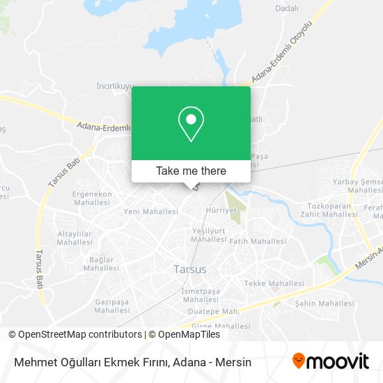 Mehmet Oğulları Ekmek Fırını map