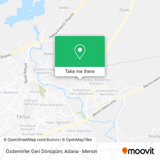 Özdemirler Geri Dönüşüm map