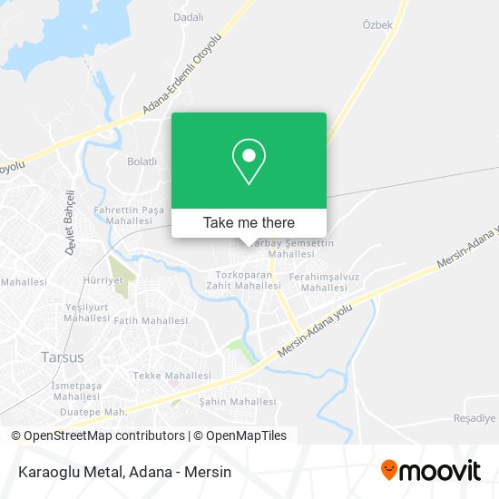 Karaoglu Metal map