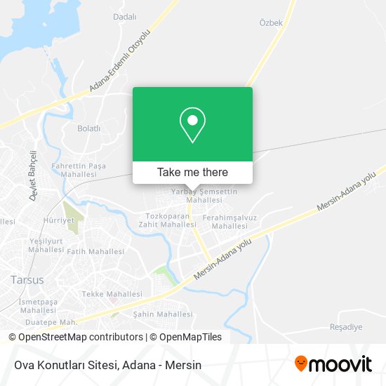 Ova Konutları Sitesi map