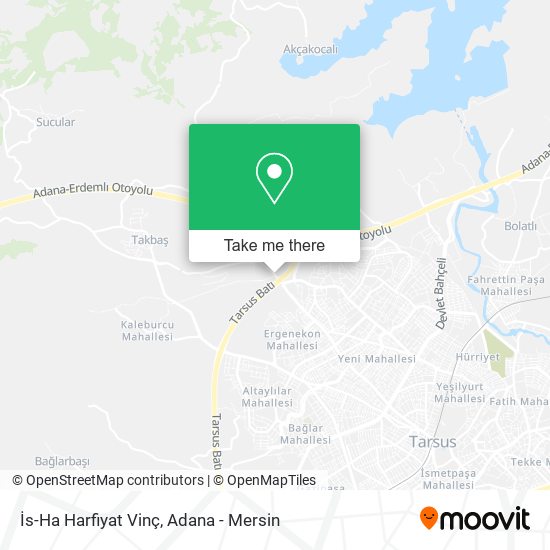 İs-Ha Harfiyat Vinç map