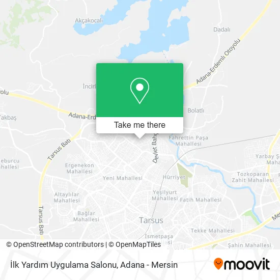 İlk Yardım Uygulama Salonu map
