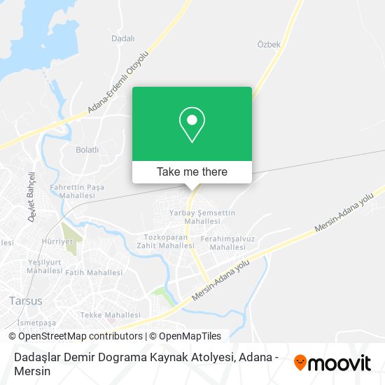 Dadaşlar Demir Dograma Kaynak Atolyesi map