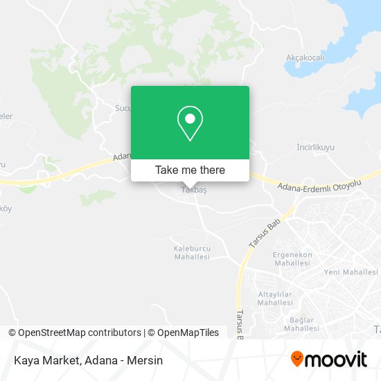Kaya Market map
