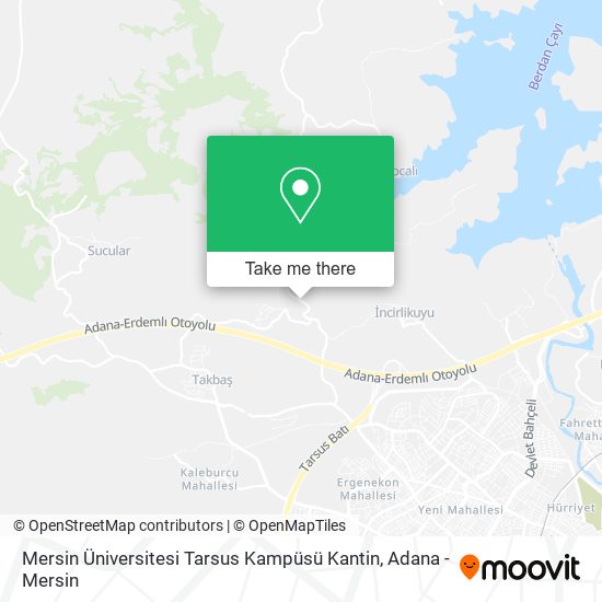 Mersin Üniversitesi Tarsus Kampüsü Kantin map