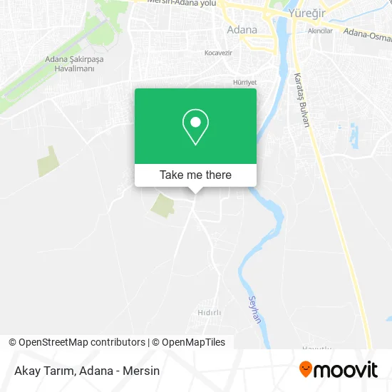 Akay Tarım map