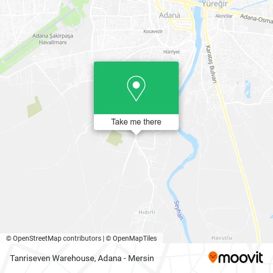 Tanriseven Warehouse map