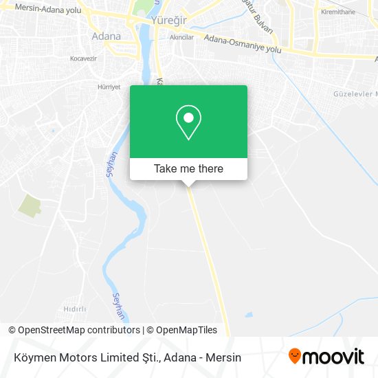 Köymen Motors Limited Şti. map