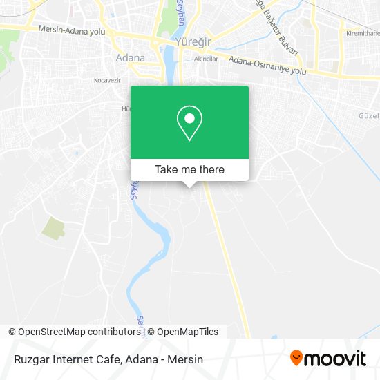 Ruzgar Internet Cafe map