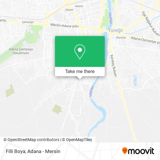 Filli Boya map