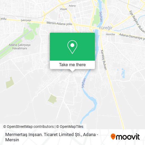 Mermertaş Inşsan. Ticaret Limited Şti. map