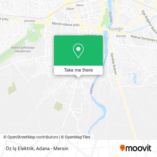 Öz İş Elektrik map