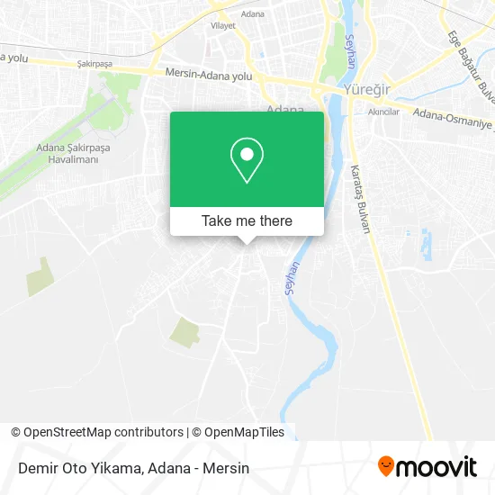 Demir Oto Yikama map
