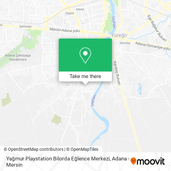 Yağmur Playstation Bilorda Eğlence Merkezi map