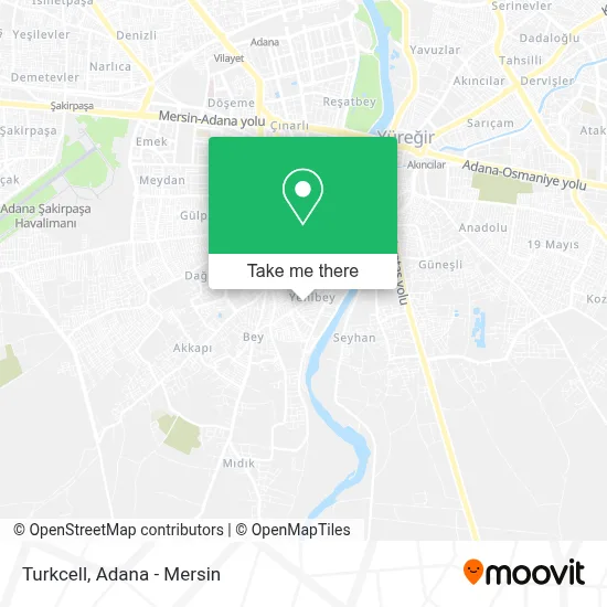 Turkcell map