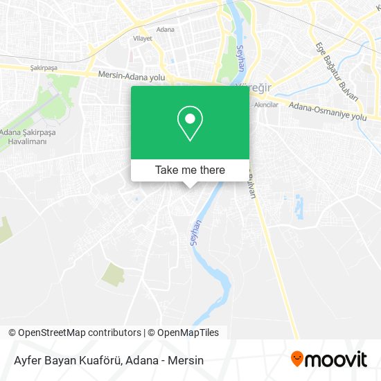 Ayfer Bayan Kuaförü map