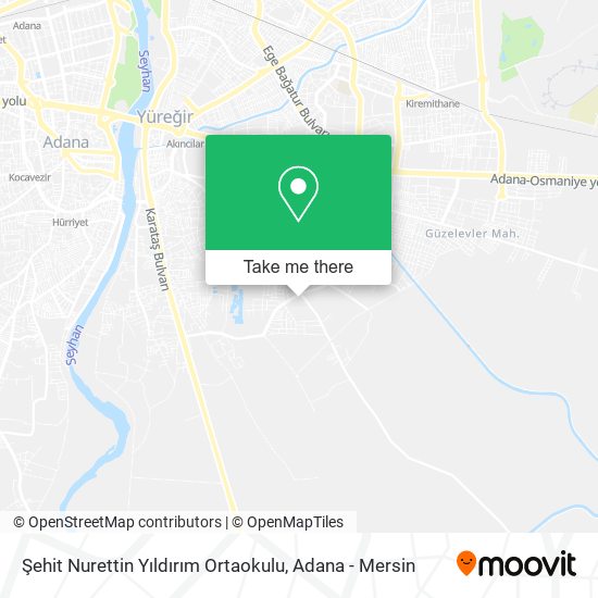 Şehit Nurettin Yıldırım Ortaokulu map