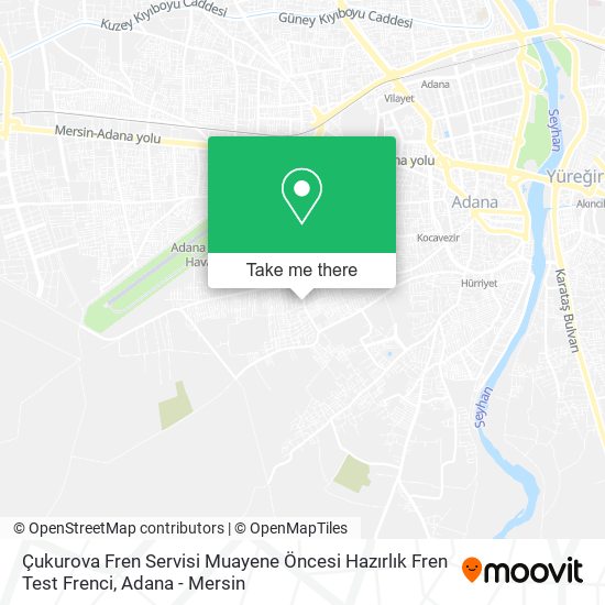 Çukurova Fren Servisi Muayene Öncesi Hazırlık Fren Test Frenci map