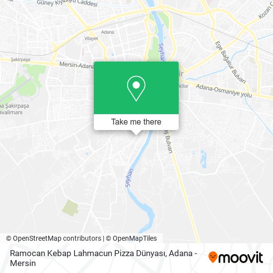 Ramocan Kebap Lahmacun Pizza Dünyası map