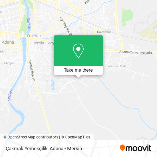 Çakmak Yemekçilik map