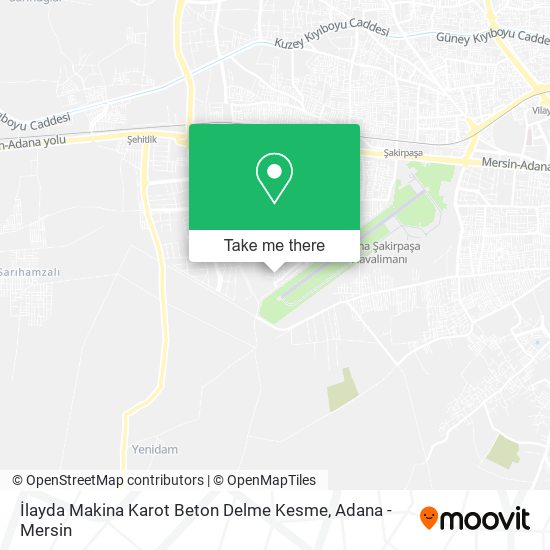 İlayda Makina Karot Beton Delme Kesme map