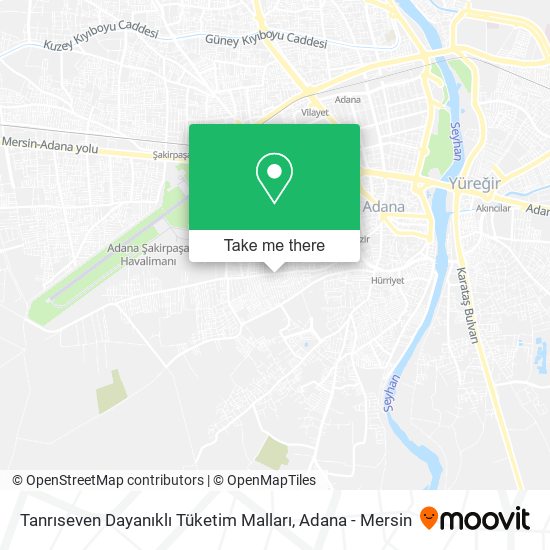 Tanrıseven Dayanıklı Tüketim Malları map