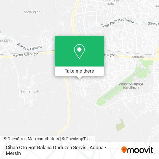 Cihan Oto Rot Balans Öndüzen Servisi map