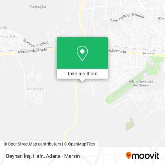Beyhan İnş. Hafr. map