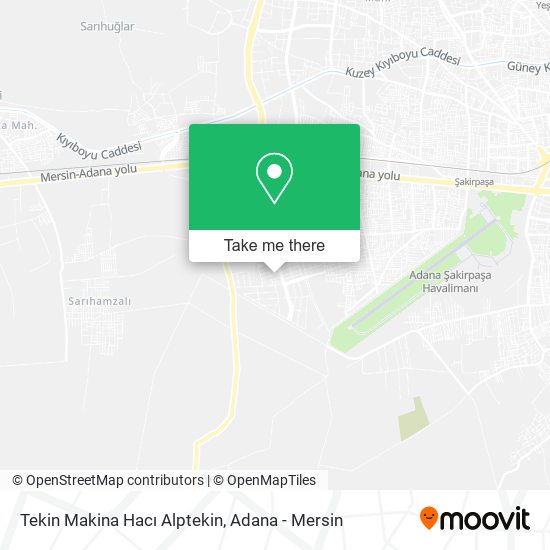 Tekin Makina Hacı Alptekin map