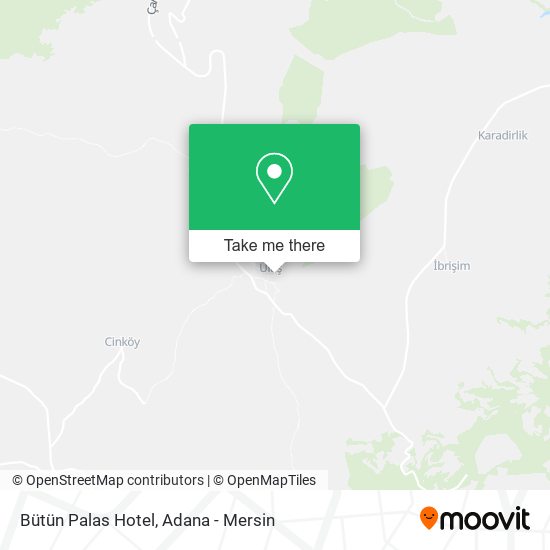Bütün Palas Hotel map