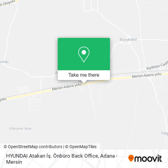 HYUNDAI Atakan İş. Önbüro Back Office map