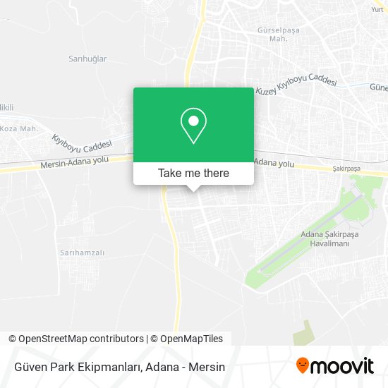 Güven Park Ekipmanları map
