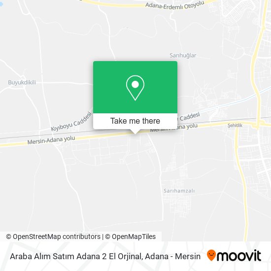 Araba Alım Satım Adana 2 El Orjinal map