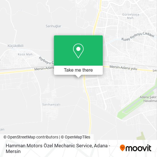 Hamman Motors Özel Mechanic Service map