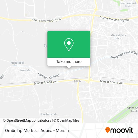 Ömür Tıp Merkezi map