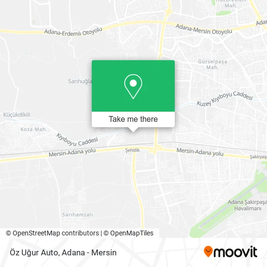 Öz Uğur Auto map